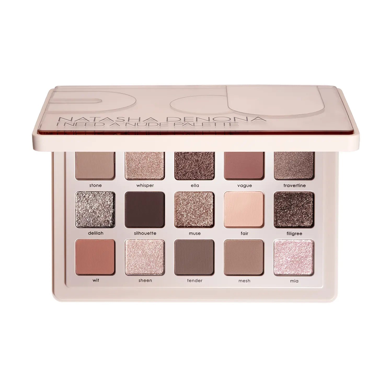 アイシャドウ NatashaDenona INeedAWarmEyeshadowPalette I Need a Nude Palette – Cool‑Neutral 15‑Shade Midi | Natasha Denona