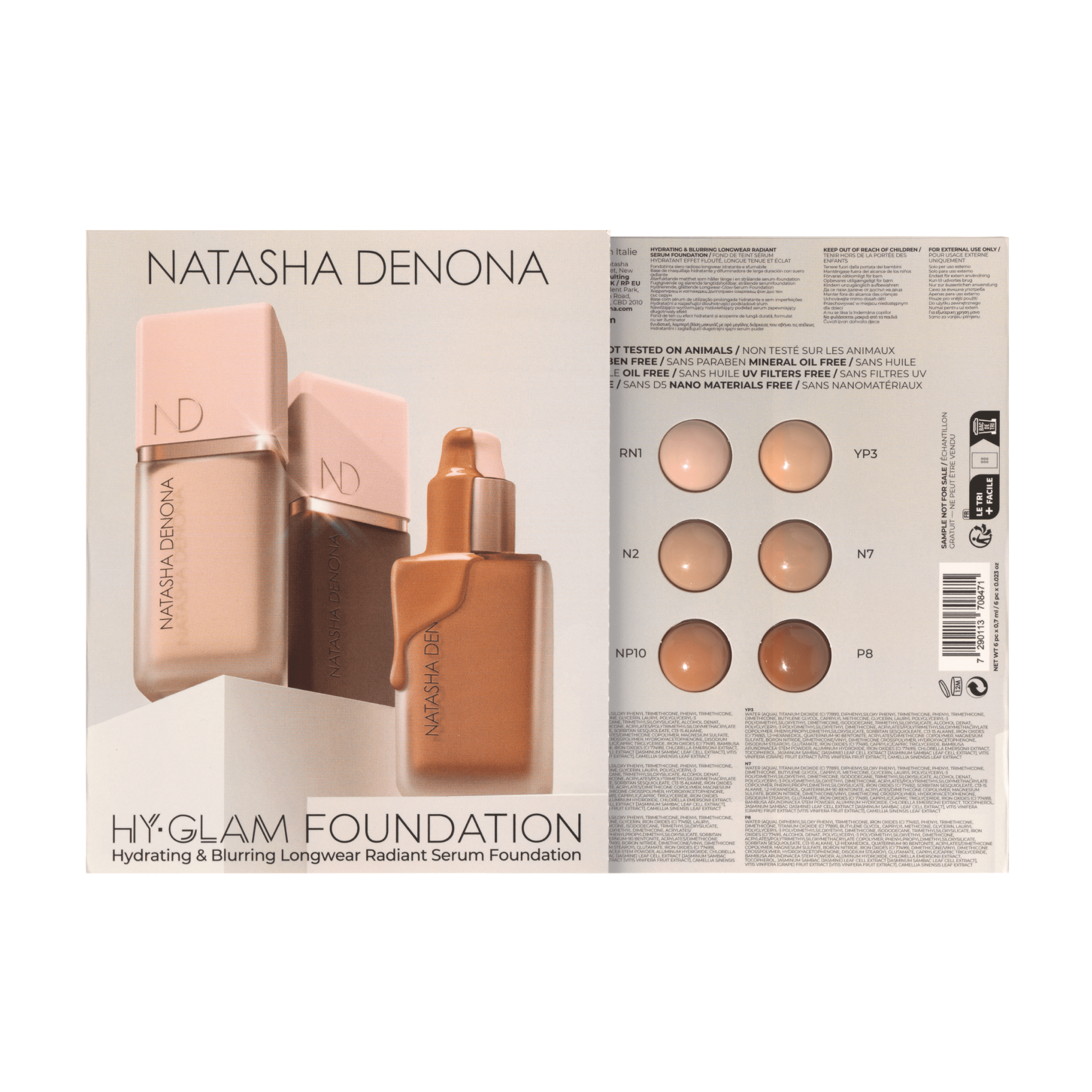 HY-GLAM FOUNDATION Sample HY-GLAM FOUNDATION Sample