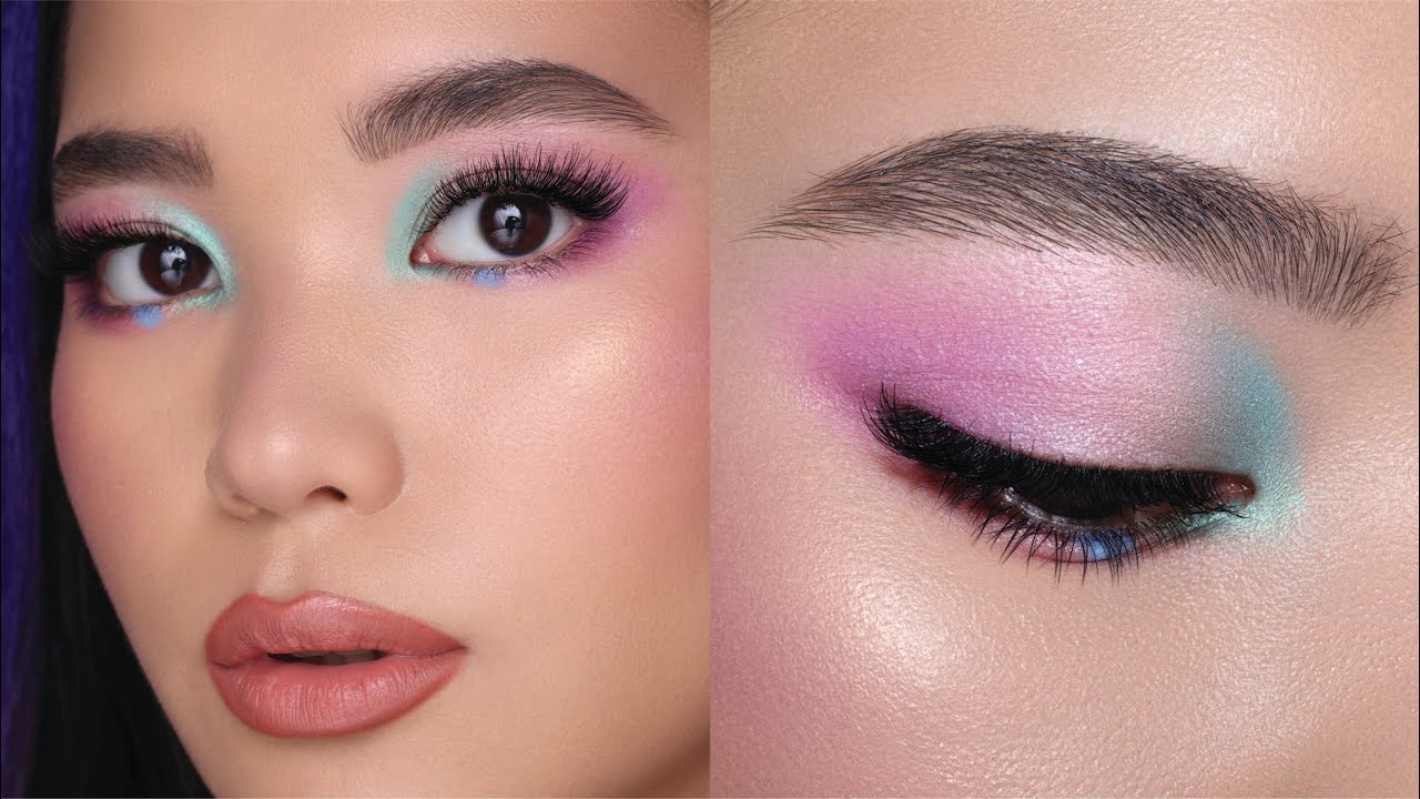How to: Pastel Statement Eye Look | Introducing the NEW Natasha Denona PASTEL EYESHADOW PALETTE
