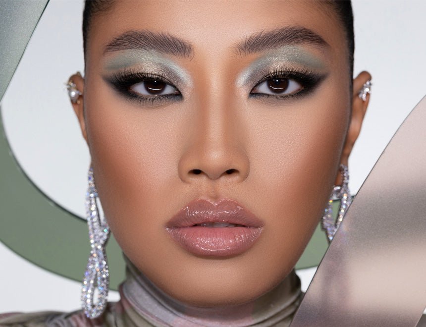 HOW-TO-Halo-Soft-Crease-Galm-Look-ft.-The-NEW-RETRO-GLAM-EYESHADOW-PALETTE Natasha Denona
