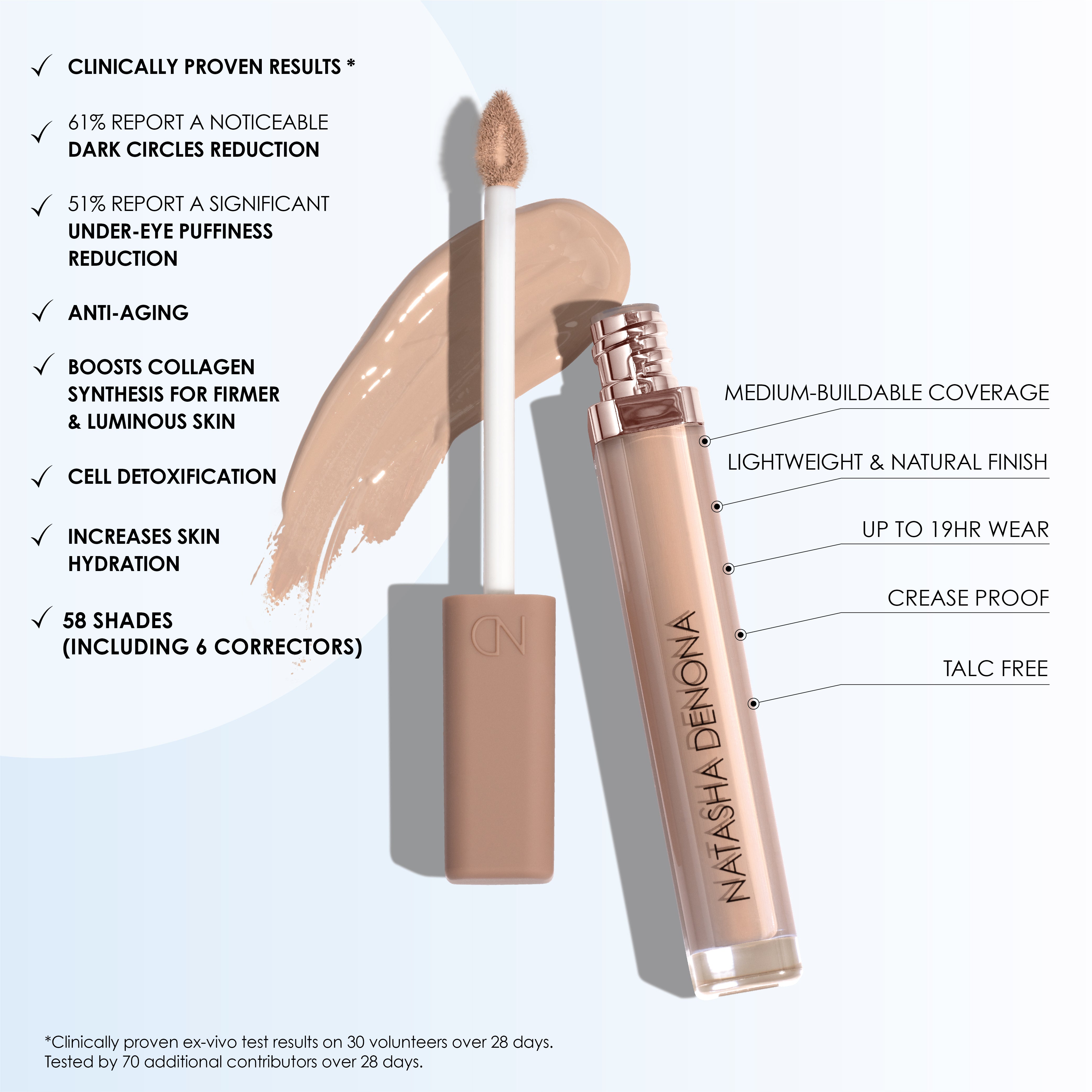 Hy-Glam Concealer | Brightening & Hydrating | Natasha Denona