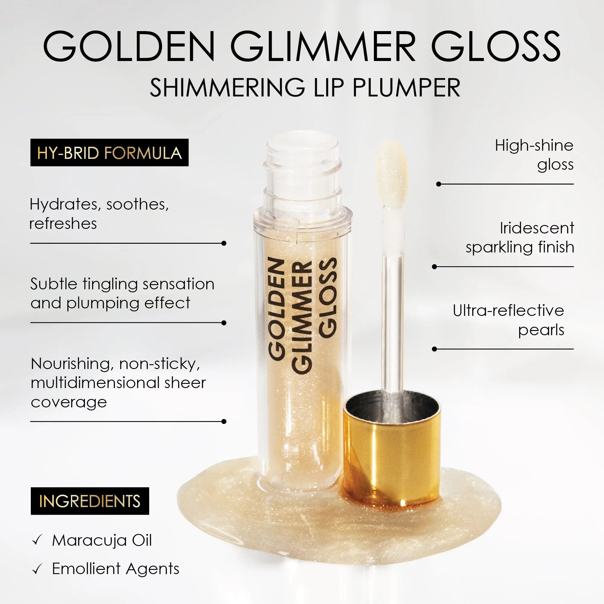 GOLDEN GLIMMER GLOSS - Natasha Denona