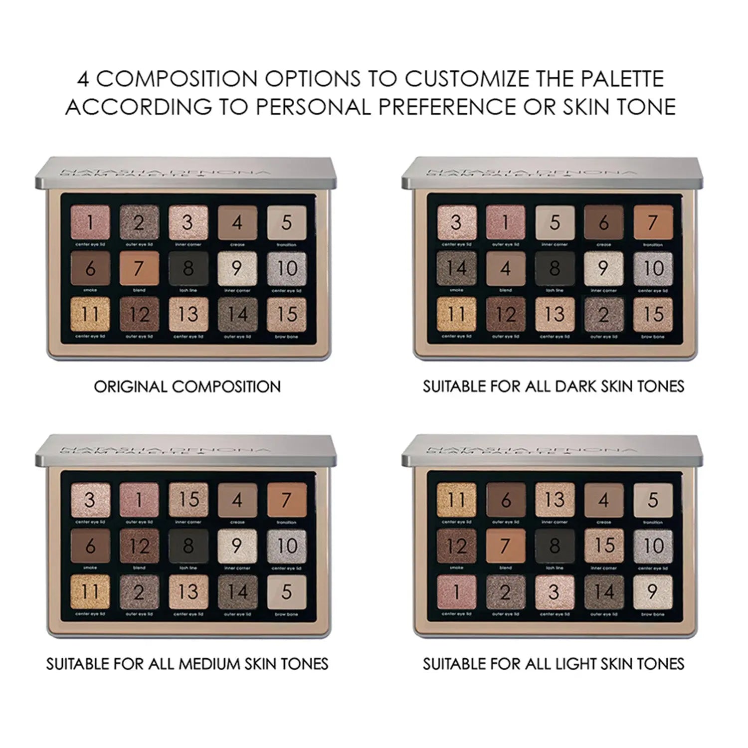 GLAM EYESHADOW PALETTE - Natasha Denona