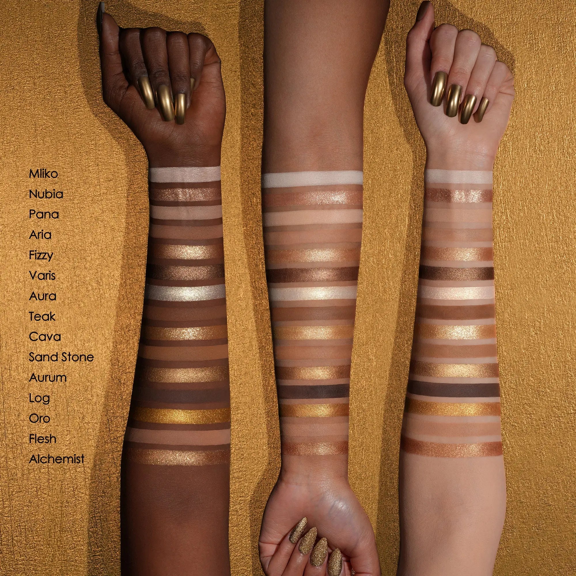 GOLDEN EYESHADOW PALETTE - Natasha Denona