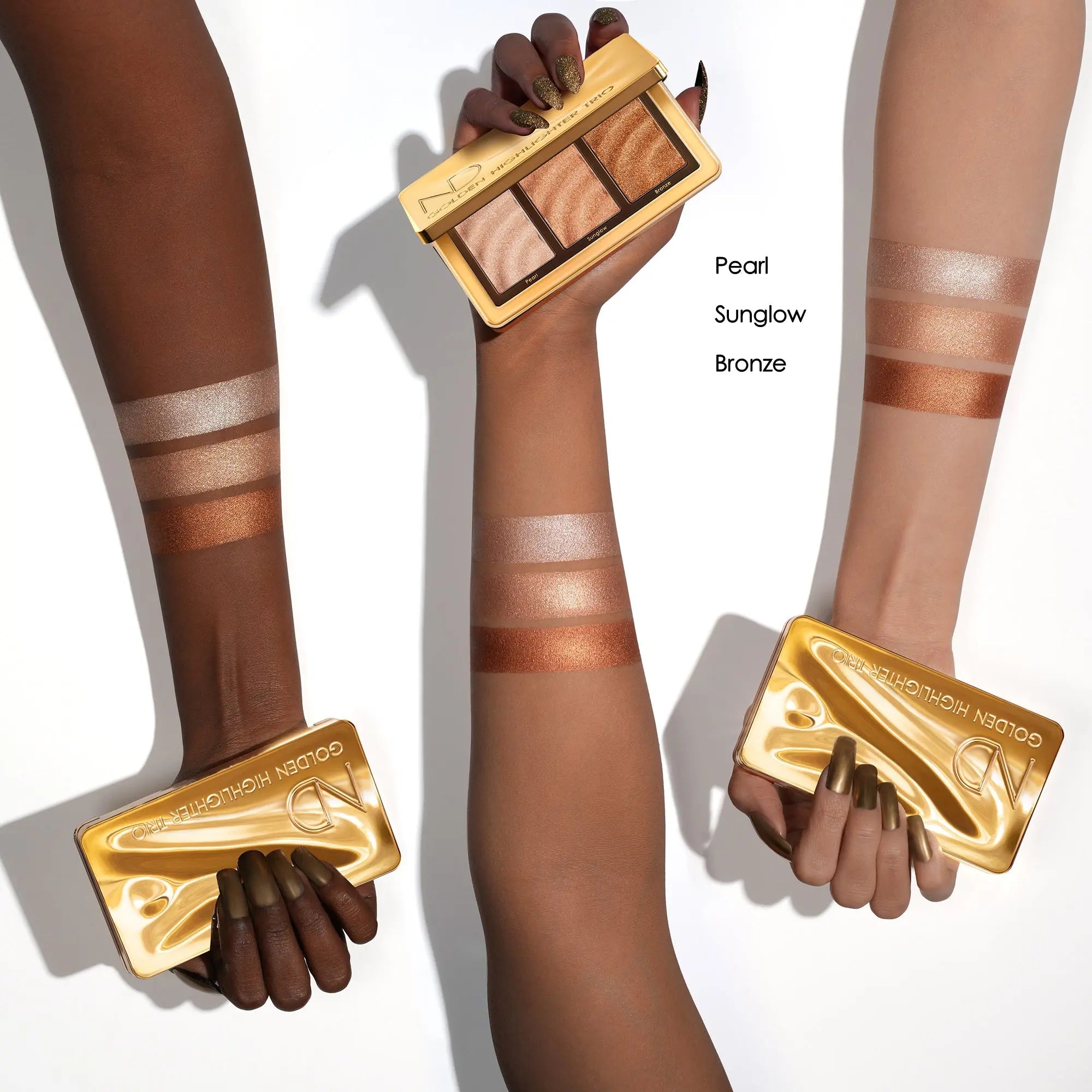 GOLDEN HIGHLIGHTER TRIO - Natasha Denona
