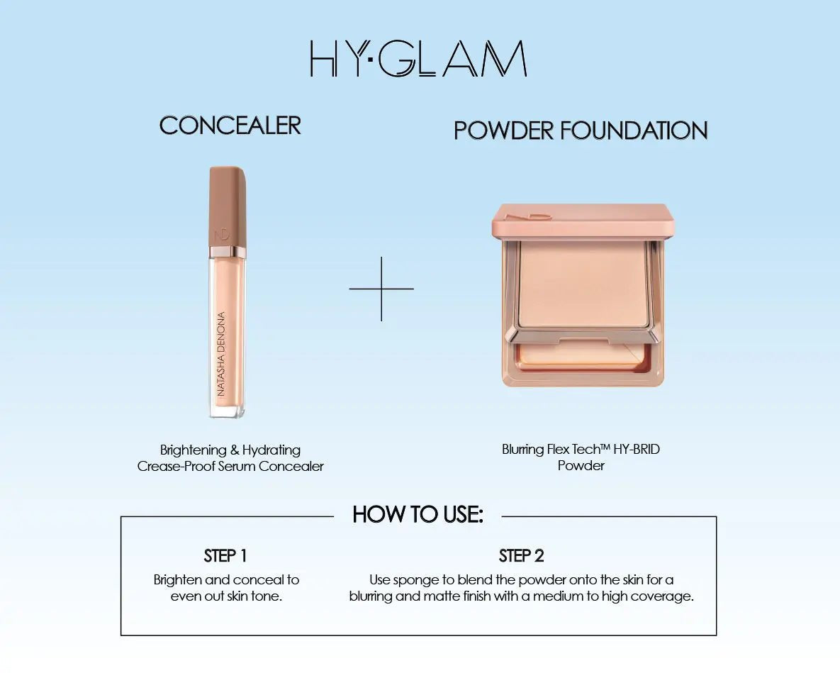 HY - GLAM POWDER FOUNDATION - Natasha Denona