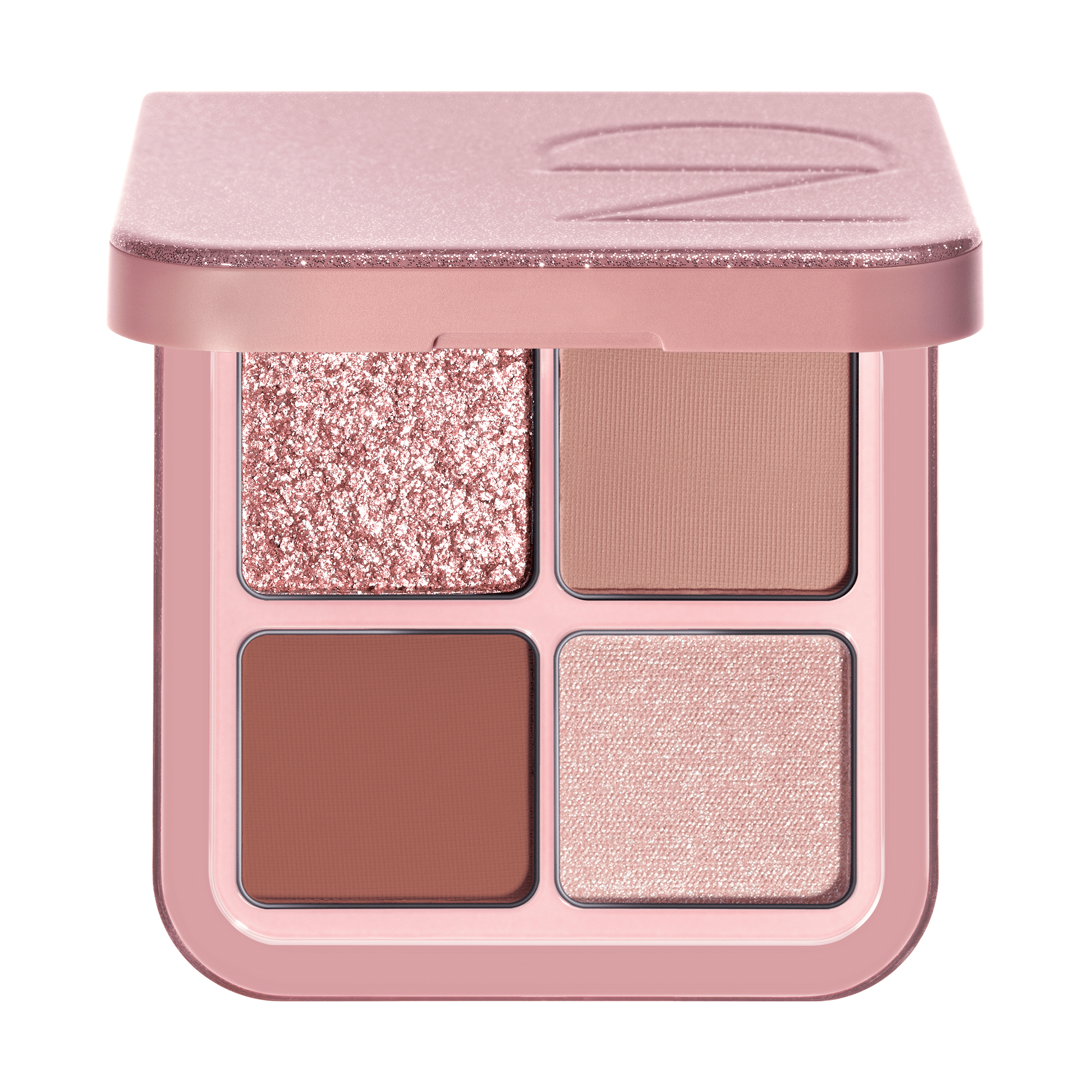 Luxe Glam Compact Shade 'Rosy' packshot.
