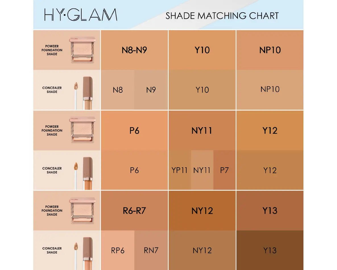 HY - GLAM POWDER FOUNDATION - Natasha Denona