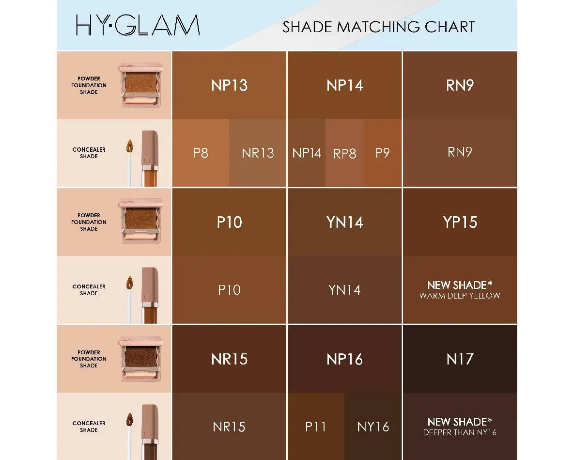 HY - GLAM POWDER FOUNDATION - Natasha Denona