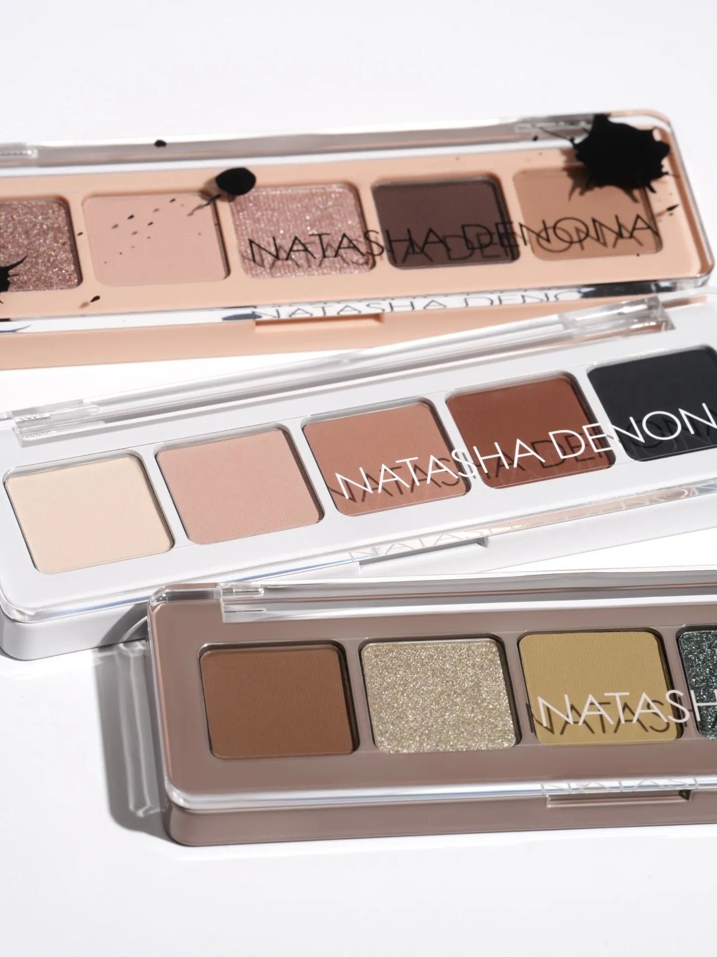 Some of our ICONIC MINI Eyeshadow Palettes✨💖Our Minis are an ND STAPLE - a perfect structural base for both every day styles & bold, dramatic looks🙌🏼 They truly speak for themselves😍 #eyeshadow #minieyeshadowpalette