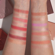 HY-BLUSH live swatches video.