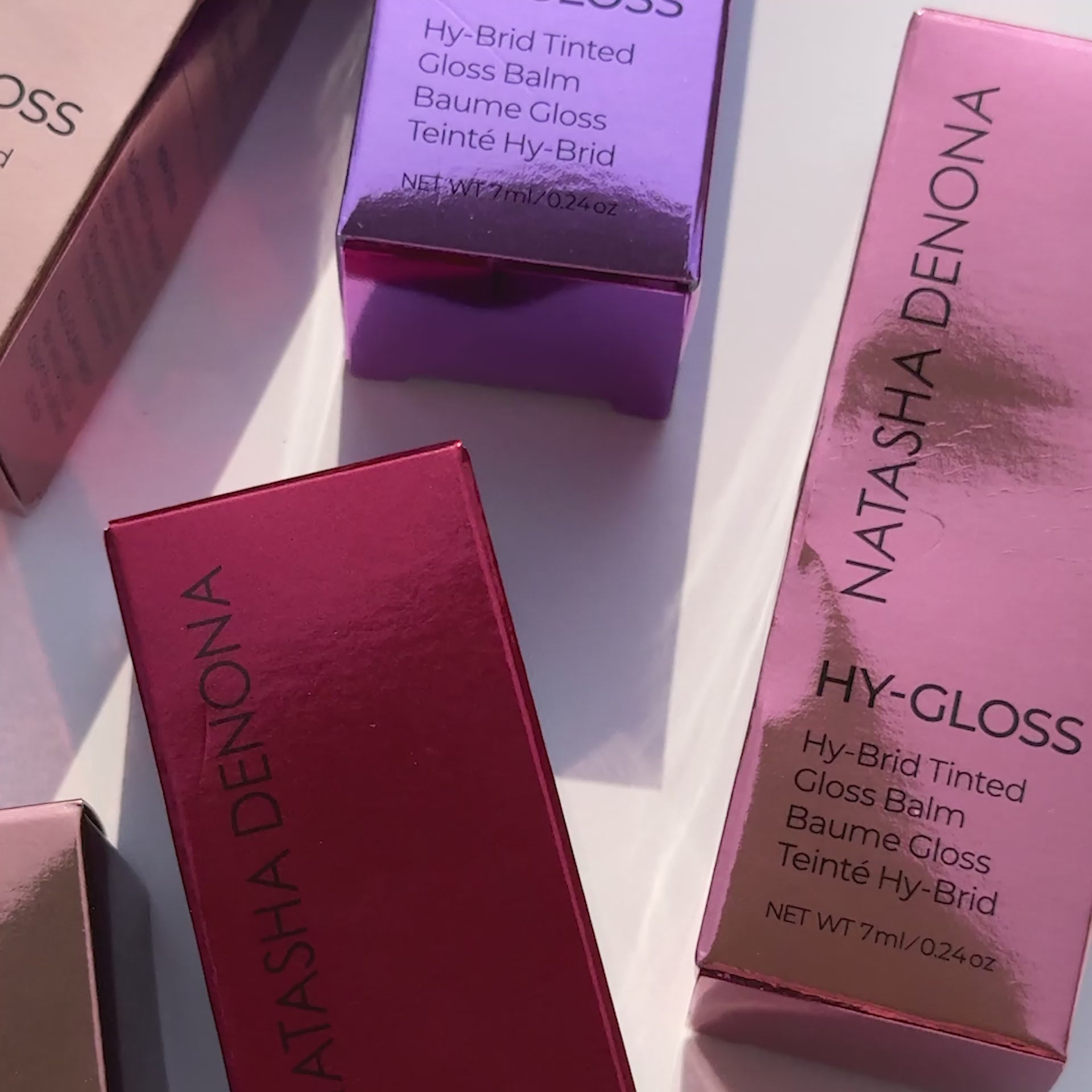 HY-GLOSS live swatches video.